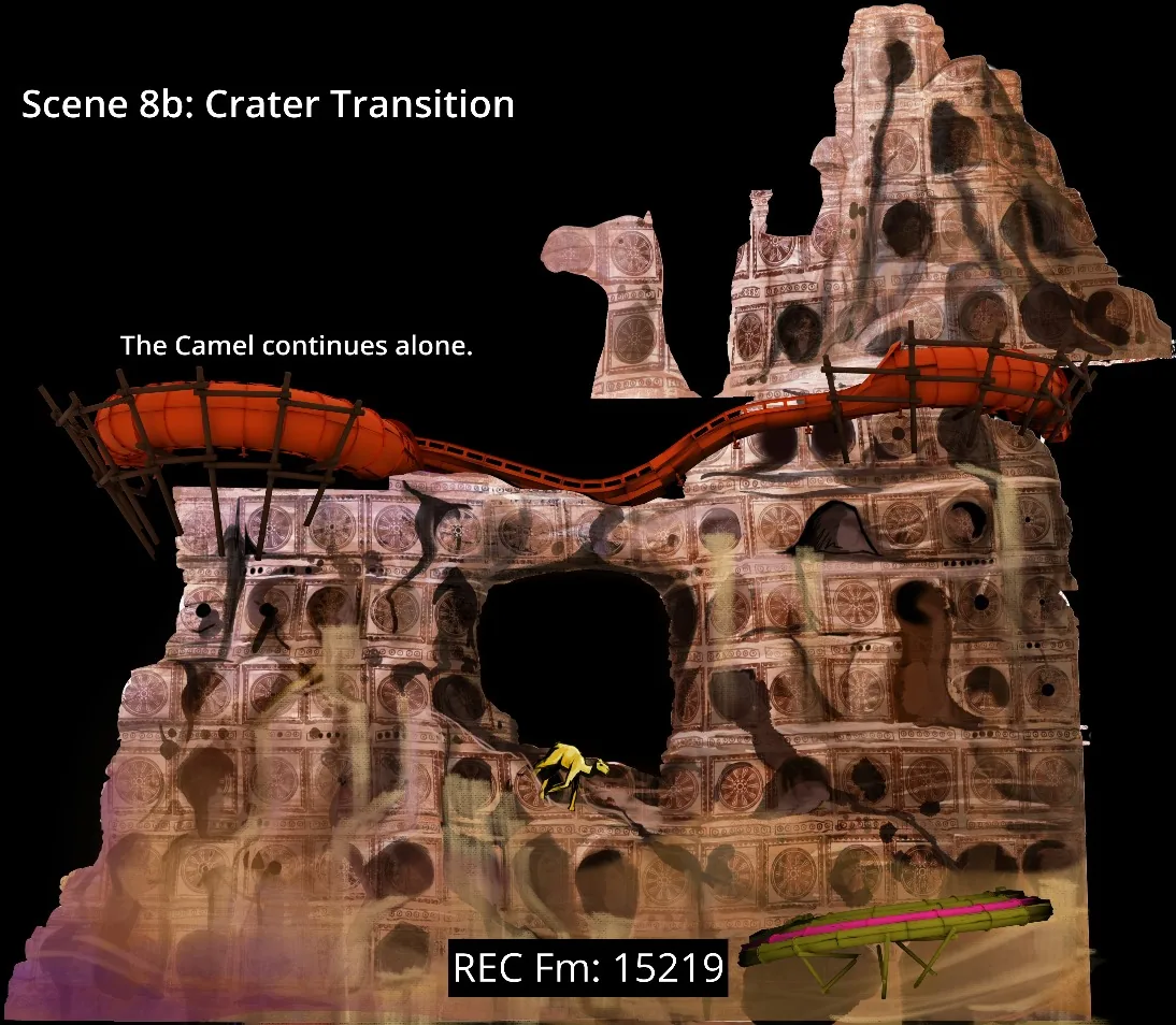 Pre-vis frame labelled 